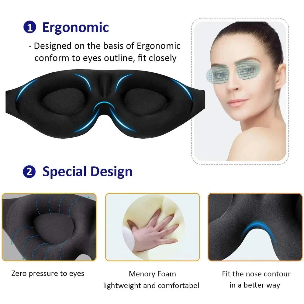 3D Blackout Sleep Mask