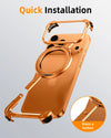 Frameless MagSafe Phone Case with Stand
