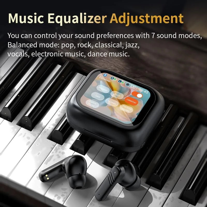 Smart Touchscreen Wireless Earbuds