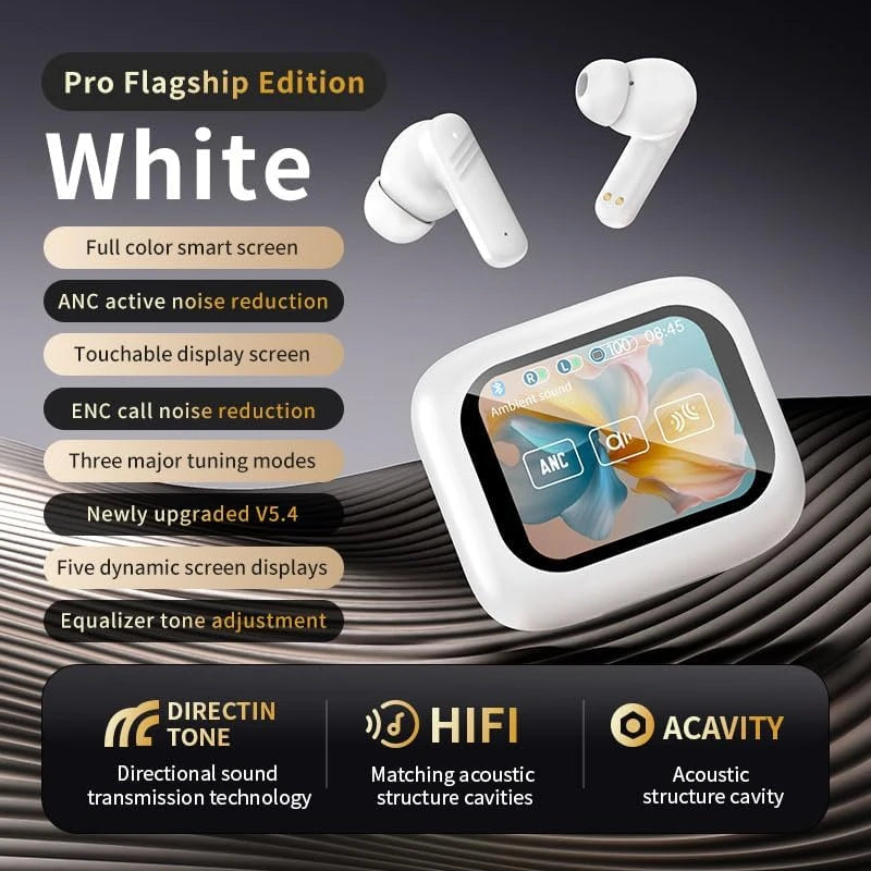 Smart Touchscreen Wireless Earbuds