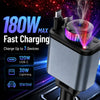 5 in 1 Multifunctional Retractable Car Charger