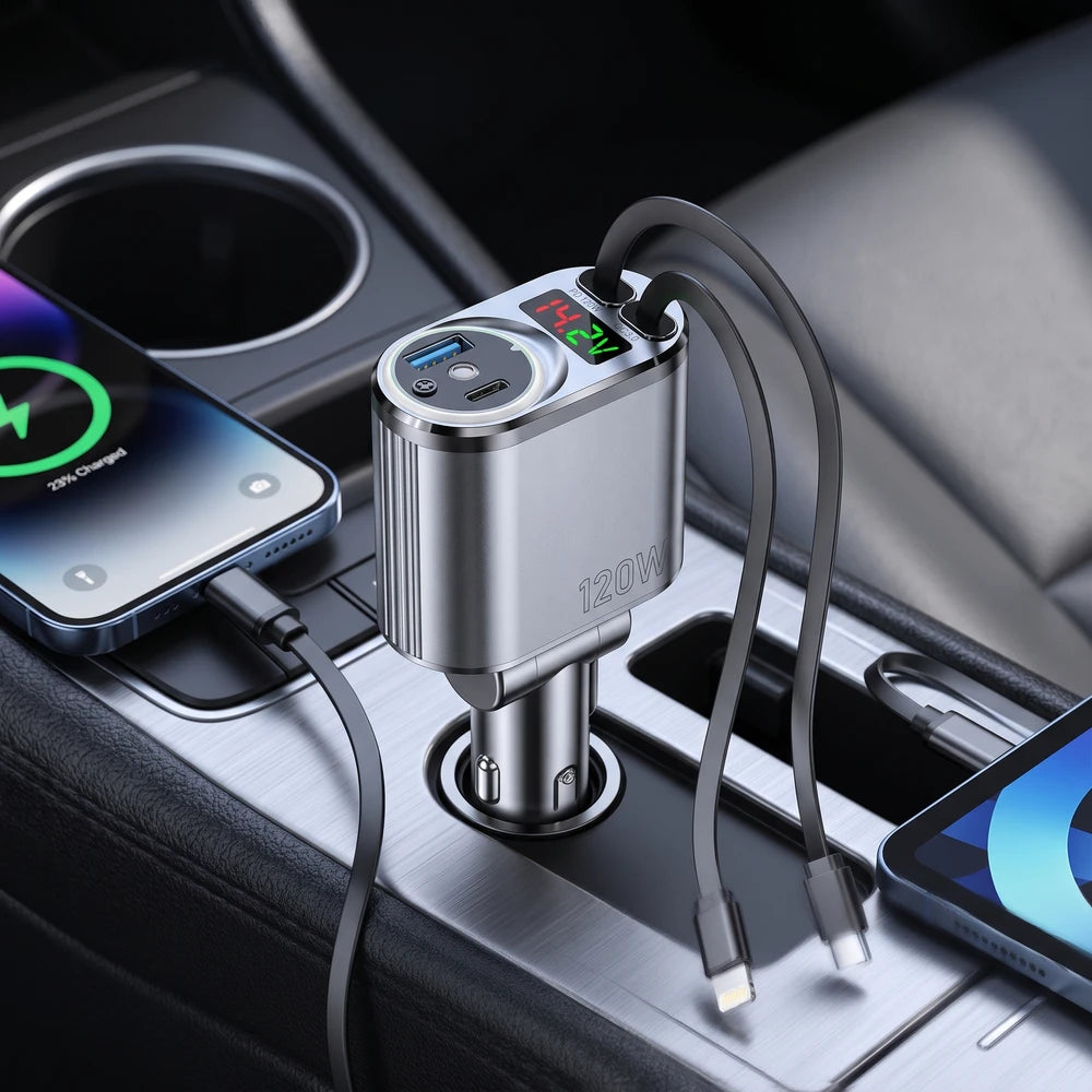 Retractable Car Charger