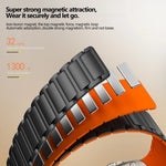 Magnetic Silicone Apple Watch Band