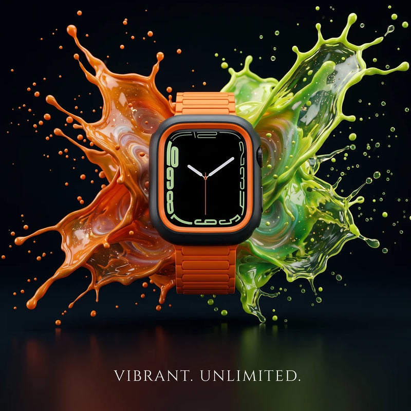 Magnetic Silicone Apple Watch Band
