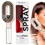 Spray Hair Brush for Frizz Control