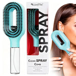 Spray Hair Brush for Frizz Control