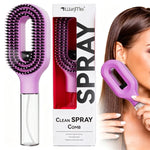 Spray Hair Brush for Frizz Control