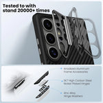 Carbon Fiber Phone Case With Camera Cover