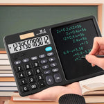 2 in 1 Calculator with Writing Tablet