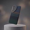 Carbon Fibre Texture Magnetic Phone Case