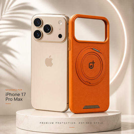 MagRotate Leather Shield Phone Case