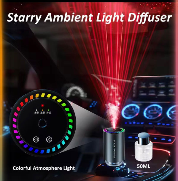 Starry Glow Car Aroma Diffuser