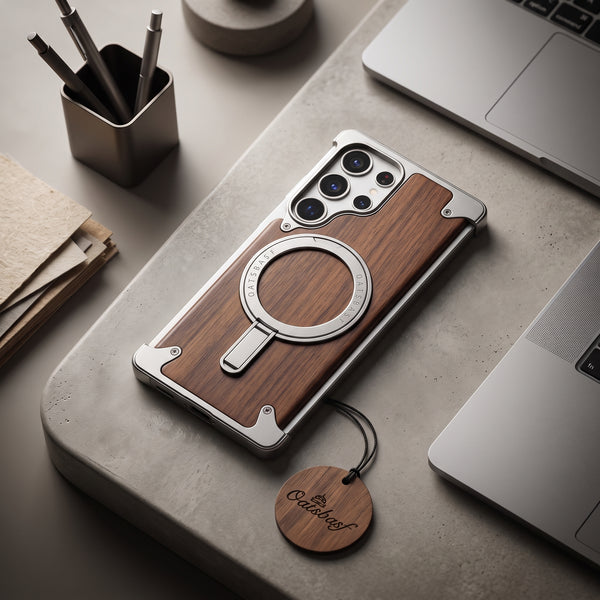 TimberGrip Solid Wood Phone Armor