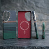 Carbon Fibre Texture Magnetic Phone Case