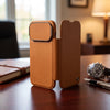 Leather Flip Bracket Phone Case