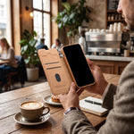 Leather Flip Bracket Phone Case