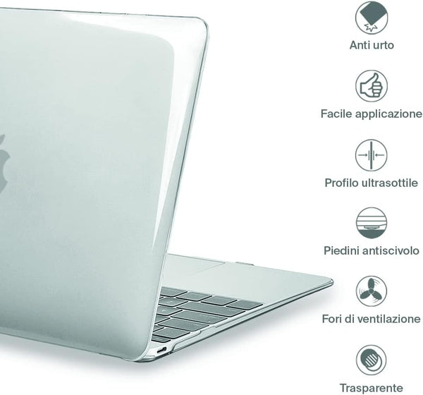 Clear Clip-On MacBook Shell