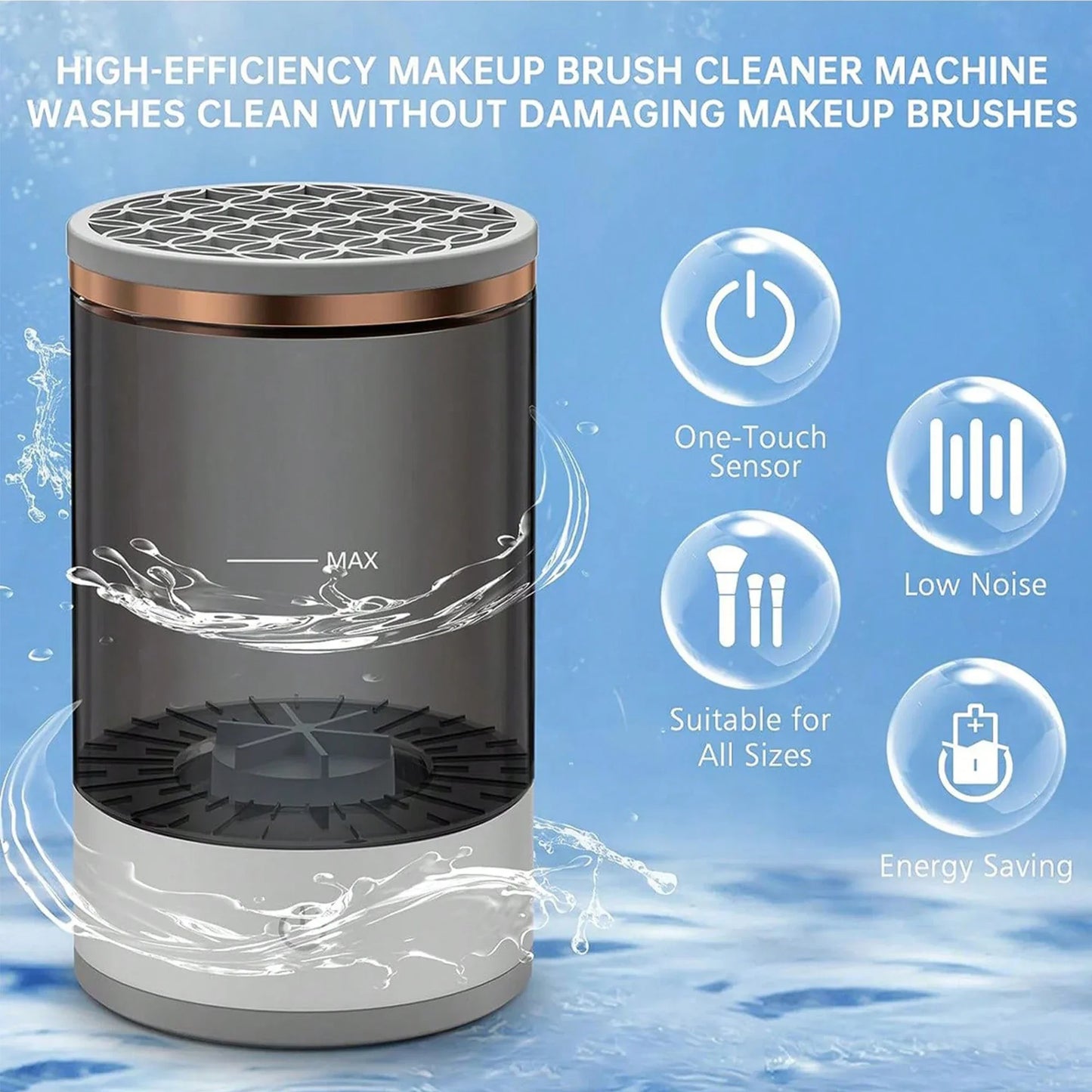 QuickClean Pro Makeup Brush System