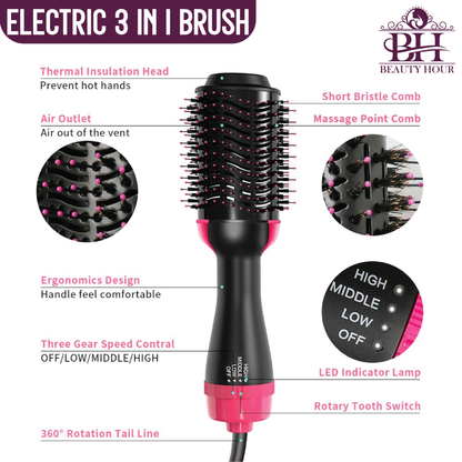 One-Step Magic Style Hot Air Brush Pro: