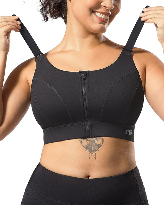 Zip & Lift Sports Bra