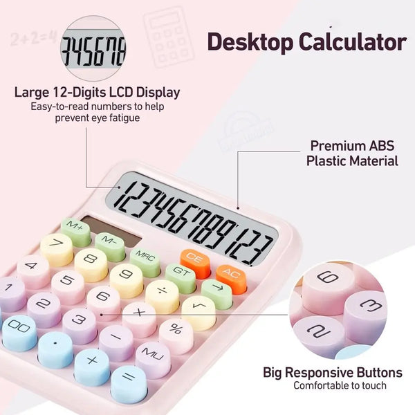 Click-Comfort Retro Desktop Calculator Pro