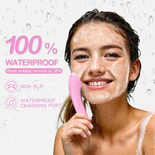 GlowPulse Facial Scrubber