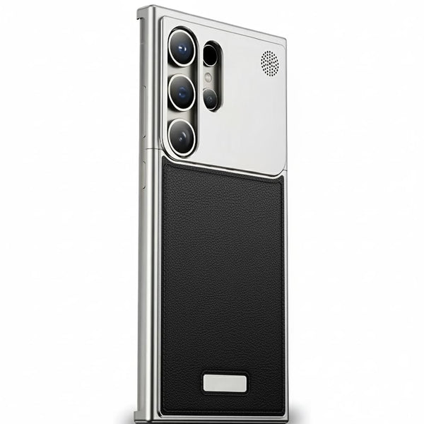 Premium Aroma Leather Aluminum Case