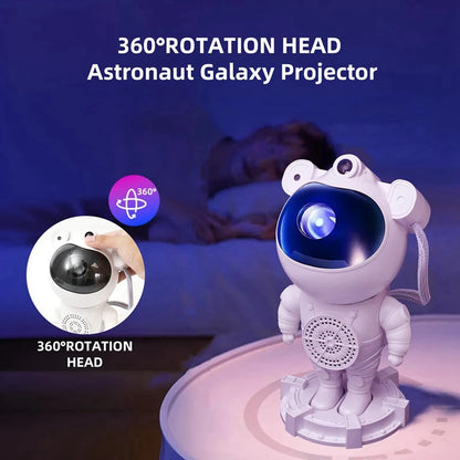 Starry Astronaut Night Light Projector