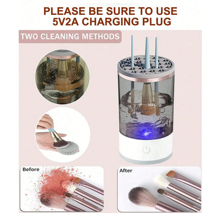 QuickClean Pro Makeup Brush System